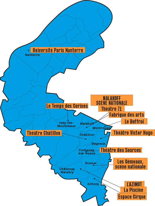 Carte du festival MARTO